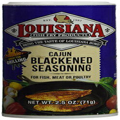 Louisiana Fish Fry Products Cajun Blackened Seasoning 2.5 oz