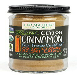 Frontier Natural Products シナモン、Og、Grnd Ceyln、フィート、1.76 オンス Simply Organic Frontier Natural Products Cinnamon, Og, Grnd Ceyln, Ft, 1.76-Ounce