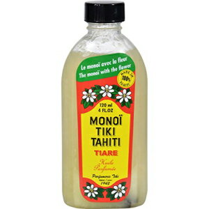 モノイ ココナッツオイル クチナシ 113.4g (マルチパック)5 Monoi Tiare Monoi Coconut Oil Gardenia 4 oz ( Multi-Pack)5