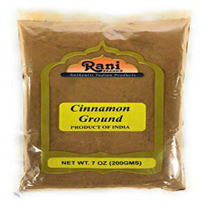 ラニ シナモンパウダー (粉) スパイス 7オンス (200g) ~ 天然、無塩 | ビーガン | 色なし | グルテン対応 | 非遺伝子組み換え | インドの起源 Rani Cinnamon Powder (Ground) Spice 7oz (200g) ~ All Natural, Salt-Free | V