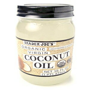 Trader Joe's オーガニック バージン ココナッツ オイル、16 液量オンス Trader Joe's Organic Virgin Coconut Oil, 16 fl oz