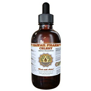 ZiApium graveolensjt̃GLX2IX HawaiiPharm Celery (Apium graveolens) Liquid Extract 2 oz