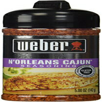 Weber N'Orleans ニューオーリンズ ケイジャン シーズニング、5 オンス (2 個パック) Weber N'Orleans New Orleans Cajun Seasoning, 5 Ounce (Pack of 2)
