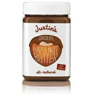 ジャスティンズ ナチュラル ヘーゼルナッツ バター、チョコレート 453.6g 。(6個入り) Justins Natural Hazelnut Butter, Chocolate 16 oz. (Pack of 6)
