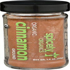 SPICELY オーガニック グラウンド シナモン、1.4 オンス SPICELY Organic Ground Cinnamon, 1.4 OZ