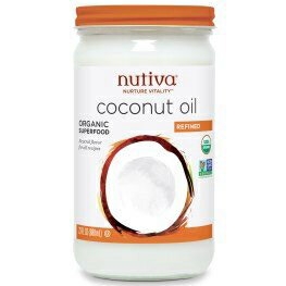 Nutiva, オーガニック ココナッツ オイル、精製、680.2ml (680 ml)(2 個パック) Nutiva, Organic Coconut Oil, Refined, 23 fl oz (680 ml)(pack of 2)