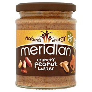 メリディアン 食塩無添加 クランシーピーナッツバター - 280g Meridian No Added Salt Crunchy Peanut Butter - 280g