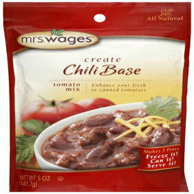 Mrs. Wages W537-J4425 5 Oz Chili Base Mix Seasoning - Quty 8