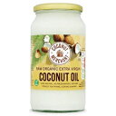 ココナッツ マーチャント ロー オーガニック エクストラ バージン ココナッツ オイル - 1L (999.9ml) Coconut Merchant Foods Coconut ..