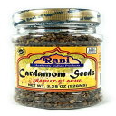 ラニカルダモン（エラチ）シードインディアンスパイス3.25オンス（92g）〜オールナチュラル| ビーガン| グルテンフリーの成分| 非GMO | インド系移民 Rani Brand Authentic Indian Products Rani Cardamom (Elachi) Seeds Indian Spice 3.25oz (92g