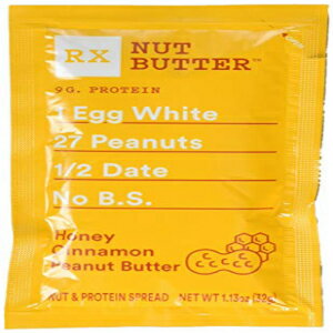 RXBARハニーシナモンピーナッツバター-10個入りボックス-RXバー X-1R RXBAR Honey Cinnamon Peanut Butter - Box of 10 - RX Bar