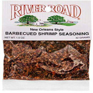 楽天Glomarketリバーロードニューオーリンズスタイルバーベキューエビ調味料、1.5オンスバッグ River Road New Orleans Style Barbecued BBQ Shrimp Seasoning, 1.5 Ounce Bag