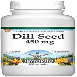 ディルシード - 450 mg (100 カプセル、ZIN: 518588) Dill Seed - 450 mg (100 Capsules, ZIN: 518588)