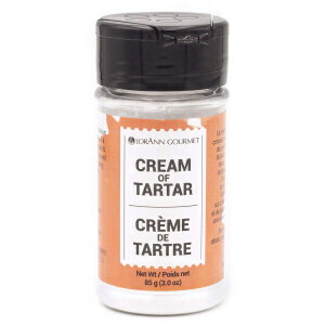 LorAnn 酒石酸クリーム (酒石酸水素カリウム)、3 オンス (85gr) シェーカージャー LorAnn Cream of Tartar (Potassium Bitartrate), 3o..