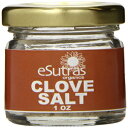 Esutras Organicsクローブソルト、1オンス Esutras Organics Clove Salt, 1 Ounce