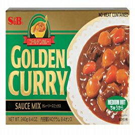 S&B S[fJ[ h 238.1gi5j S&B Golden Curry, Medium Hot, 8.4-Ounce Units (Pack of 5)