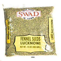 グレート バザール スワッド ラクナウ フェンネル シード、396.9g Great Bazaar Swad Lucknow Fennel Seeds, 14 Ounce