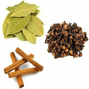 סߥ顼 ѥܥѥå - ɥ饤ꥨ 100g - ʥ󥯥 - 100g -  100g (3) Jalpur Millers Spice Combo Pack - Dry Bay Leaves 100g - Cinnamon Quills - 100g - Cloves 100g (3 Pack)