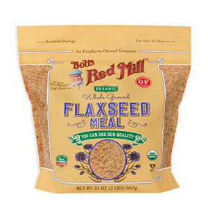 Bob 039 s Red Mill オーガニック ブラウン フラックスシード ミール 32 オンス Bob 039 s Red Mill Organic Brown Flaxseed Meal, 32-ounce