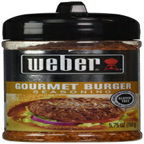 Weber グリル グルメバーガーシーズニング、5.75 オンス (4 個パック) Weber Grill Gourmet Burger Seasoning, 5.75 oz (Pack of 4)