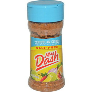 ミセスダッシュ 無塩調味料ブレンド、カリビアンシトラス、2.4オンス Mrs. Dash Salt-Free Seasoning Blend, Caribbean Citrus, 2.4 oz