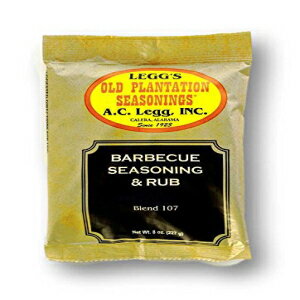 AC Legg - バーベキューシーズニングとラブ - 8オンス A.C. Legg - Barbecue Seasoning and Rub - 8 Ounce
