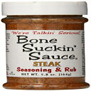 ボーンサッキンシーズニング＆ラブ、ステーキ、5.8オンス Bone Suckin' Seasoning & Rub, Steak, 5.8 Oz