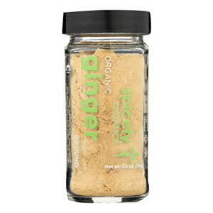 スパイスリー オーガニック ジンジャー パウダー 1.20 オンス ジャー 認定グルテンフリー Spicely Organic Ginger Powder 1.20 Ounce Jar Certified Gluten Free