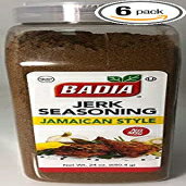 Badia W[NV[YjOA24 IX (6 pbN) Badia Jerk Seasoning, 24 Ounce (Pack of 6)