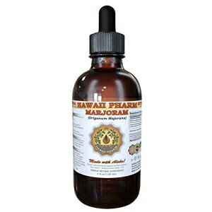 HawaiiPharm Marjoram Liquid Extract, Organic Marjoram (Origanum majorana) Tincture 2 oz