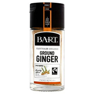 Bart フェアトレード オーガニック グラウンド ジンジャー (28g) Bart Fairtrade Organic Ground Ginger (28g)