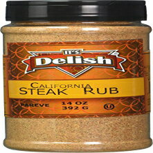 カリフォルニア ステーキ ラブ by イッツ デリッシュ、ミディアム ジャー It's Delish California Steak Rub by Its Delish, Medium Jar