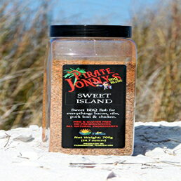 Pirate Jonny's Sweet Island BBQ Rub - 24 oz Shaker Bottle