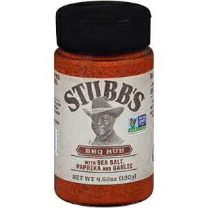 Stubbb's BBQ Rub、4.62 オンス、1 パック Stubb's BBQ Rub, 4.62 oz, Pack of 1