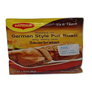 マギー ジャーマンスタイル ザウアーブラーテン ポット ローストシーズニングミックス 1.76オンス 3個パック Maggi German Style Sauerbraten Pot Roast Seasoning Mix 1.76oz Pack of 3
