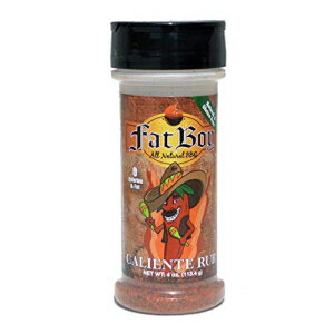 Fat Boy Natural BBQ Caliente Rub, 4 oz (Pack of 2)