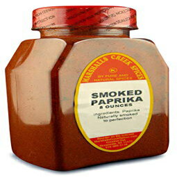 大きな瓶に詰められたスモークスイートパプリカ、スパイス、ハーブ、調味料 MARSHALLS CREEK SPICES SMOKED SWEET PAPRIKA PACKED IN LARGE JARS, spices, herbs, seasonings