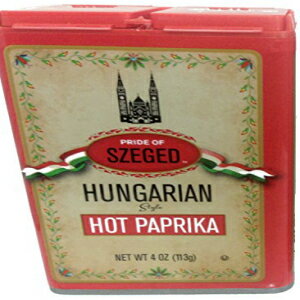 ZQh nK[YzbgpvJ (6) 4IX Szeged Hungarian Hot Paprika (6) 4 Ounce tins