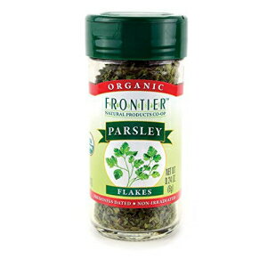 Frontier Herb オーガニック パセリ フレーク、0.24 オンス Frontier Herb Organic Parsley Flakes, 0.24 oz