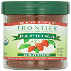 フロンティアハーブオーガニックグラウンドパプリカ、2.1オンス Frontier Herb Organic Ground Paprika, 2.1 oz