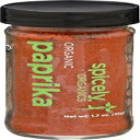 スパイスの効いたオーガニックパプリカパウダー1.70オンスジャー認定グルテンフリー Spicely Organics Spicely Organic Paprika Powder 1.70 Ounce Jar Certified Gluten Free