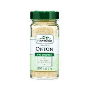 スパイスハンターオニオン、粒状、オーガニック (6x1.8オンス) Spice Hunter Onion, Granulated, Organic (6x1.8oz)