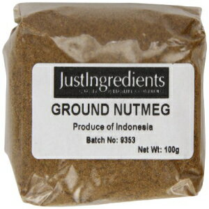 JustIngredients ナツメグ ルース 100 g JustIngredients Nutmeg Ground Loose 100 g