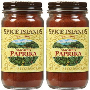 スパイスアイランド スモークパプリカ、2.1オンス、2個パック Spice Island Smoked Paprika, 2.1 oz, 2 pk