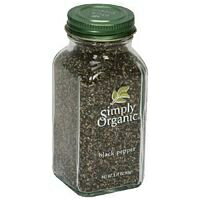 シンプリー オーガニック ブラックペッパー 65.5g (3個入) Simply Organic Black Pepper 2.31 Oz (Pack of 3)