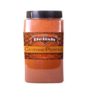 It's Delish Cayenne Pepper by Its Delish, 15 OZ Large Jar | All Natural Ground Hot Red Pepper Powder