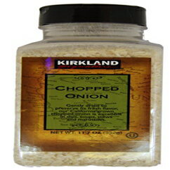 カークランド シグネチャー - スパイスとハーブ - 14.5 オンス ボトル - 2 個パック (みじん切り玉ねぎ) Kirkland Signature - Spices and Herbs - 14.5 Ounce Bottle - Pack of 2 (Chopped Onion)