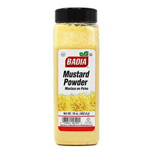 バディア マスタード ドライ、16 オンス (6 個パック) Badia Mustard Dry, 16 Ounce (Pack of 6)