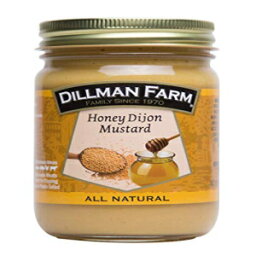 Dillman Farm Honey Dijon Mustard, 14oz (Pack of 6)