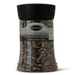 Sundhed Peppercorn Mix 170 Grams (5.99 oz) - Whole Black pepper Blend in Grinder - Spice Mill